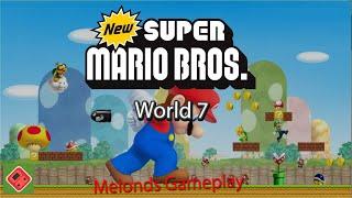 New Super Mario Bros DS MelonDS Gameplay World 7