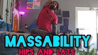 MASSABILITY : My Favorite Mobility for Hips - Better Squats and Overhead Kettlebell Workouts