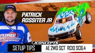 PATRICK WINNING SETUP: TEAM ASSOCIATED SC6.4 CARPET & ASTRO TURF EXPLAINED | BEACHLINE RC RACEWAY