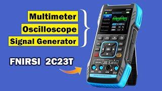 All in one Digital Multimeter with Oscilloscope, FNIRSI 2C23T