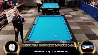 2025 WPBA Olhausen Iron City Invitational V Jasmin Ouschan vs Kristina Tkach HOTSEAT