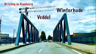 Driving in Hamburg *[Veddel ️ Winterhude]*