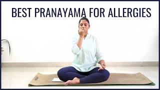 3 Simple Pranayama Exercises for Breathing Allergy Relief | Yoga With Archana Alur