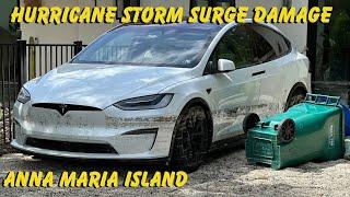 Ground Zero Storm Surge Aftermath Hurricane Helene