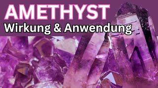 Amethyst Wirkung & Anwendung als Heilstein  Kristall