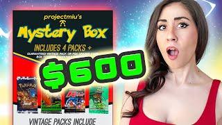 I Risked $600 on a Pokemon Mystery Box... I did NOT expect this!