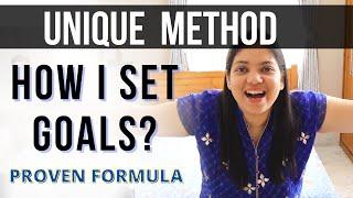 How to set goals in life? | अपने ज़िन्दगी में लक्ष्य कैसे निर्धारित करे ? | Goal Setting Formula