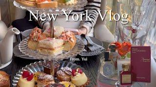 NY VLOG New York Vlog| Maison Francis Kurkdjian Baccarat Rouge 540 Eau de Parfum l Afternnon tea