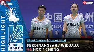 Dejan Ferdinansyah/Gloria Emanuelle Widjaja vs Hoo Pang Ron/Cheng Su Yin ( QF ) China Open 2024