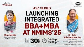 Launching BBA + MBA at NMIMS '25 | Live Q&A with mentors & All about the new IPM at NMIMS