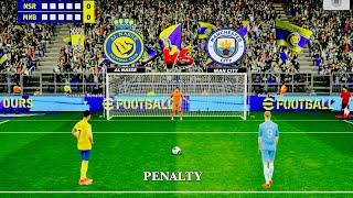 AL Nassr vs Man City Penalty Kick | C , Ronaldo vs E , Haaland 