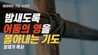 (따라하는기도시리즈) 046 어둠의 영을 몰아내는 기도, 대적기도, 잠자며 듣는 기도 / 장재기 목사 [8시간] Eng Sub