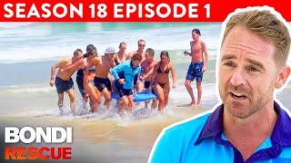 (SPECIAL SCREENING) Ring The Alarm! Beach Cleared For Critical Rescue!  Bondi Rescue - S18 E1