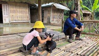 Bamboo flooring process. Uncle Dong helps poor girl Ngoc Han complete in 5 days