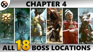 BLACK MYTH WUKONG All Boss Locations (CHAPTER 4) All Hidden, Optional, Secret Bosses