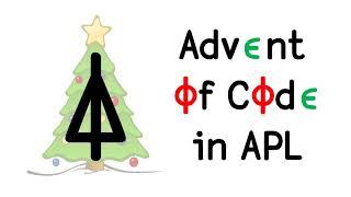 Advent of Code 2020 in APL!