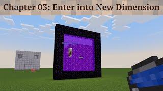 Chapter 03 - Enter Into New Dimension | SmartGurucool | CodeInMinecraftWithAnurag | KMRANRG