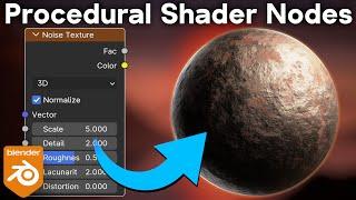 Introduction to Procedural Shader Nodes for Complete Beginners (Blender Tutorial)