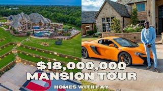 Touring an $18,000,000 Oklahoma Mega Mansion!