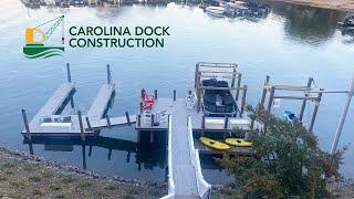 Residential Dock Refurbish on Lake Wylie | Carolina Dock Construction