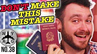 Traveling with two passports - I almost got arrested | Jure Sanguinis Italian Dual Citizenship