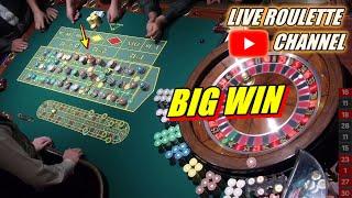  LIVE ROULETTE |  BIG WIN In Casino Las Vegas  Night Session Exclusive  2024-10-28