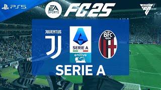 FC 25 Juventus vs Bologna | Serie A 2024/25 | PS5