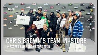 Edinburgh Sneaker Store Tour! Chris Brown's Team In-Store