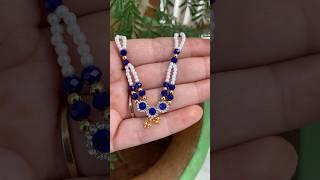 How to make jewellery for Laddu Gopal ji at home #shorts #laddugopal #diy #youtubeshorts