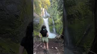 Beautiful waterfall in Oregon! #youtubeshorts #nature #beautifuldestinations #viralvideo