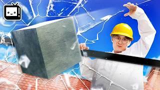 BREAKING EVERYTHING WITH A $4,000 TUNGSTEN CUBE