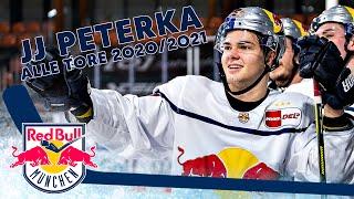 Red Bulls Forward John JJ Peterka | All Goals of the 2020/2021 PENNY DEL Season | Red Bull Munich