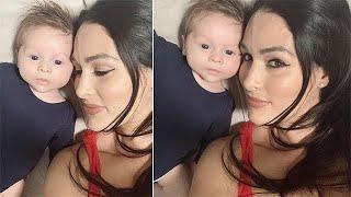 Nikki Bella Shares An Unfiltered Picture Of Herself Pumping Milk For Her Son