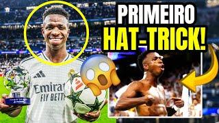  VINI JR HUMILHA! PRIMEIRO HAT-TRICK EM VIRADA ÉPICA DO REAL MADRID!  MERECE A BOLA DE OURO?