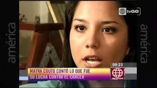 Mayra Couto contó sobre el cancer que tuvo - Al fondo hay Sitio Noticias - 10-03 -2015