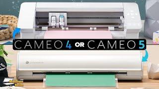 Silhouette CAMEO 4 vs 5 The REAL Difference for Crafters!