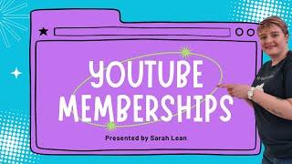 My YouTube membership levels!