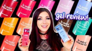 GIANT Gel Nail Polish Swatch & Review! Le Mini Macaron || KELLI MARISSA