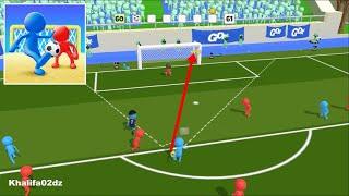 Super Goal - Soccer Stickman - Level 56 - 61 Gameplay (Android)