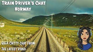 TRAIN DRIVER'S CHAT:  Q&A Evening Express Train over the Mountain pass