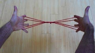 Learn To Make A Cool Cat's Whiskers String Figure/String Trick -Step By Step