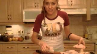 How to Separate Chicken Quarters into Drumsticks & Thighs: Cooking with Kimberly