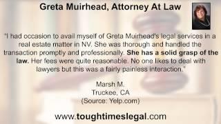 Greta Muirhead, Attorney At Law - REVIEWS - Las Vegas, NV Lawyer Reviews