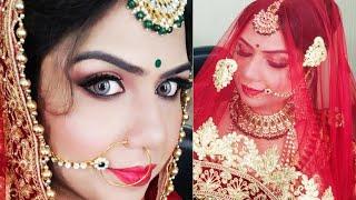 INDIAN BRIDAL MAKEUP STEP BY STEP/ SELF BRIDAL MAKEUP TUTORIAL