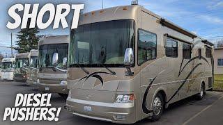 Best used Diesel Motorhome under 36' for under $109k