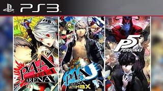Persona Games for PS3