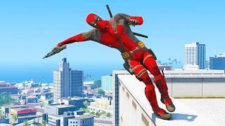 Parkour Fails in GTA - Deadpool