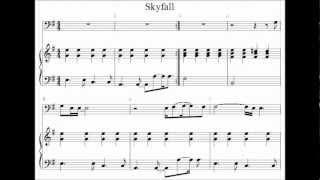 Skyfall Cello Play-Along (Alternate Key)