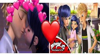 Miraculous tales of ladybug and cat noir Marinette x Adrien (life edits)