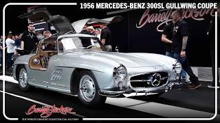 SOLD! $3.41 Million - 1956 Mercedes-Benz 300SL Gullwing - BARRETT-JACKSON 2024 SCOTTSDALE AUCTION